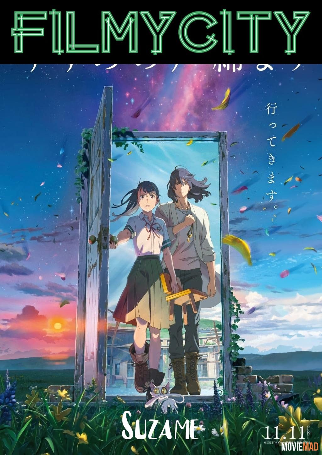 full moviesSuzume no tojimari (2023) Hindi (CAM AUDIO) Dubbed [Anime Film] HDCAM 1080p 720p 480p